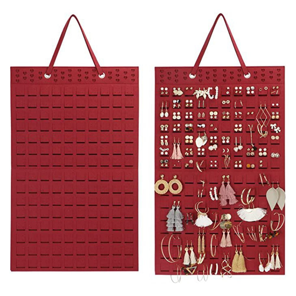 Jewelry Display Stand : Oorbellen Rood - EarringsHanger - Sieraden Ketting Display Stand in Rood Rood van Pantino
