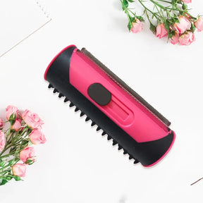 pets : Dubbelzijdige Pet Hair Kam - Roze in van Pantino