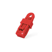 outdoor equipment : TarpLock - Verstelbare Handvatclip ( 5 + 5 ) - Zwart in Rood 10 + 10 Stuks Gratis van Pantino