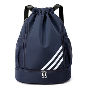 bags : Sporttas Zwart - SportsBag - Waterdichte voor Fitness en Reizen in Donkerblauw van Pantino