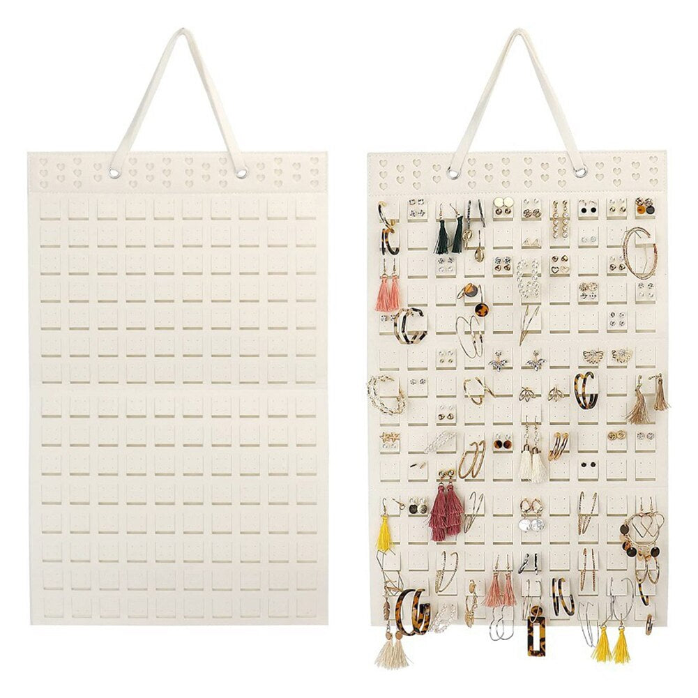 Jewelry Display Stand : Oorbellen Rood - EarringsHanger - Sieraden Ketting Display Stand in Beige Rood van Pantino