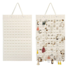 Jewelry Display Stand : Oorbellen Rood - EarringsHanger - Sieraden Ketting Display Stand in Beige Rood van Pantino