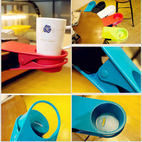 Cup Holder Clip : Bekerhouder Clip - Blauw in van Pantino