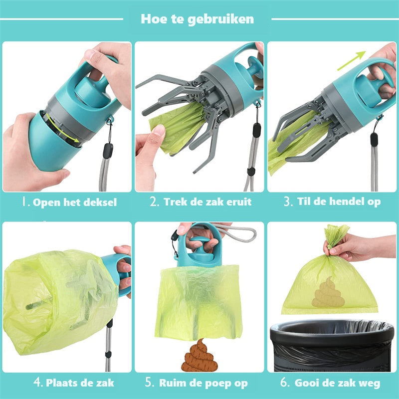 pets : PetFresh - Hou Je Handen Schoon - Blauw in van Pantino
