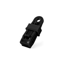 outdoor equipment : TarpLock - Verstelbare Handvatclip ( 5 + 5 ) - Zwart in Zwart 10 + 10 Stuks Gratis van Pantino