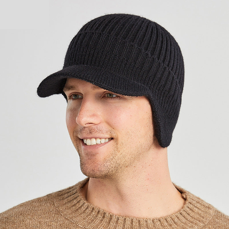Beanie : Beanie Heren Marineblauw - BeanieCaps - Warme Gebreide Muts voor Buitenshuis in van Pantino