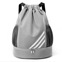 bags : Sporttas Zwart - SportsBag - Waterdichte voor Fitness en Reizen in Grijs van Pantino