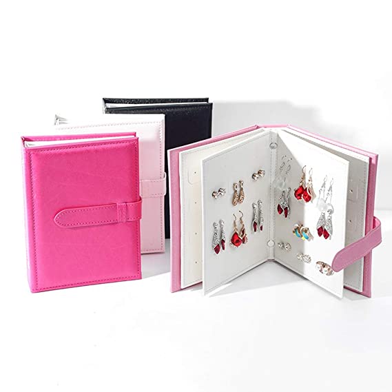 Jewelry Organizer : Juwelen Boek Organisator - Zwart in van Pantino