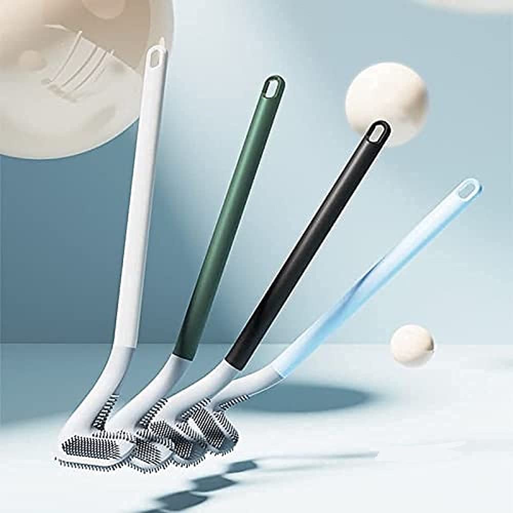 home & garden : Golfstick Toiletborstel + Houder - Blauw (nog 2 Over) in van Pantino