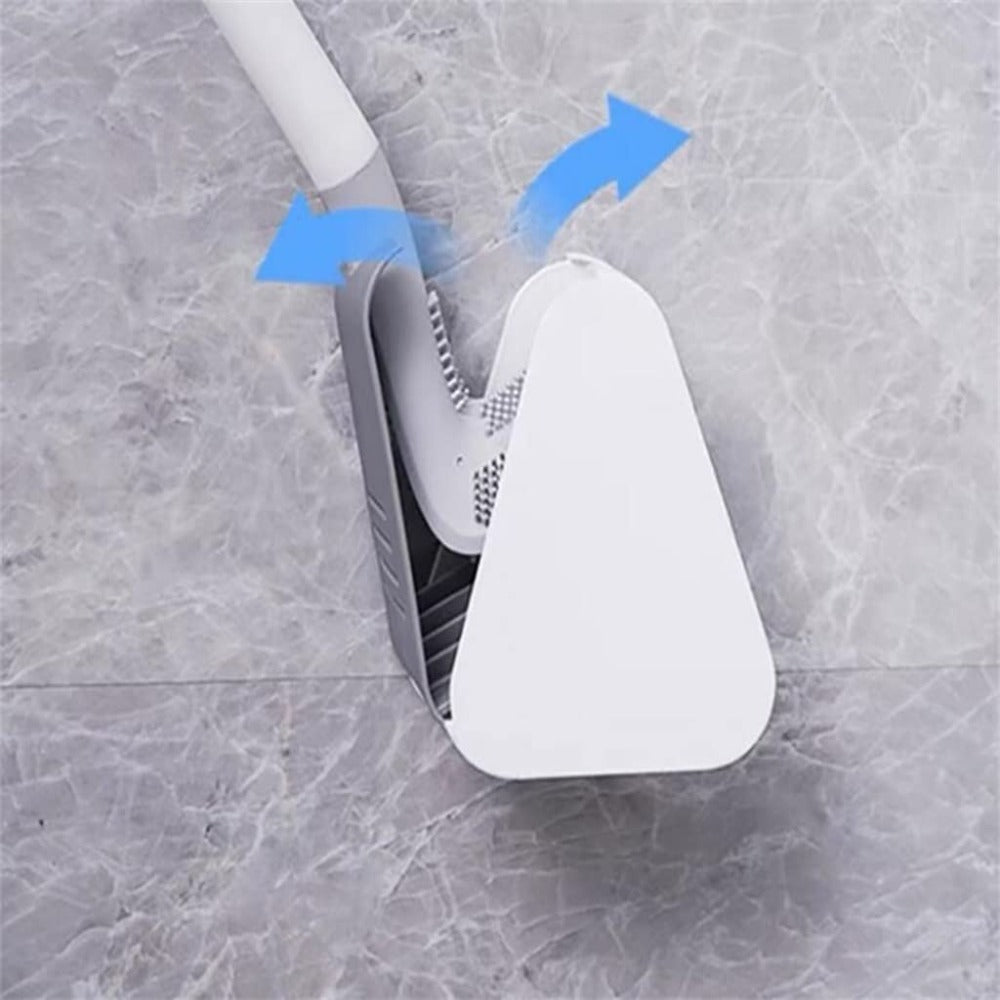 home & garden : Golfstick Toiletborstel + Houder - Blauw (nog 2 Over) in van Pantino