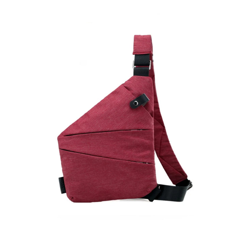 bags : Geen Zakkenrollers, Puur Gemoedsrust - Roze-Rechts in Rood-rechts van Pantino