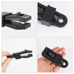 outdoor equipment : TarpLock - Verstelbare Handvatclip ( 5 + 5 ) - Zwart in van Pantino