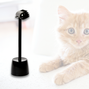 pets : Cat Massage Brush - Wit in Nog 2 op voorraad Zwart van Pantino