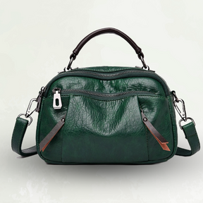 bags : CompactBag - Multi-Zakken Ruime Mini-Tas - Bruin in Groen van Pantino