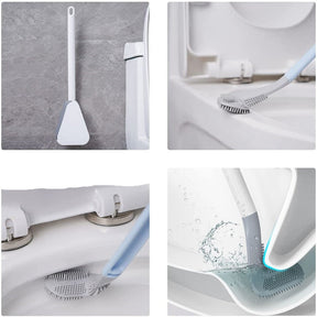 home & garden : Golfstick Toiletborstel + Houder - Blauw (nog 2 Over) in van Pantino