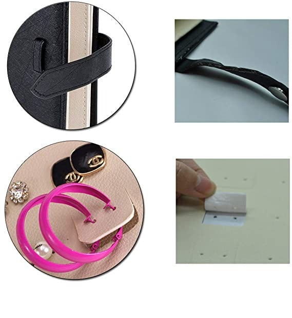 Jewelry Organizer : Juwelen Boek Organisator - Zwart in van Pantino