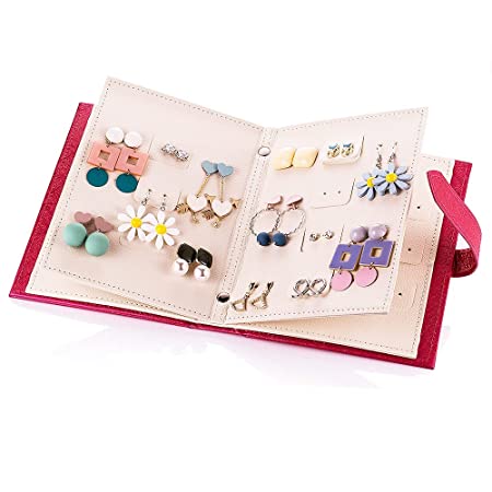 Jewelry Organizer : Juwelen Boek Organisator - Zwart in van Pantino
