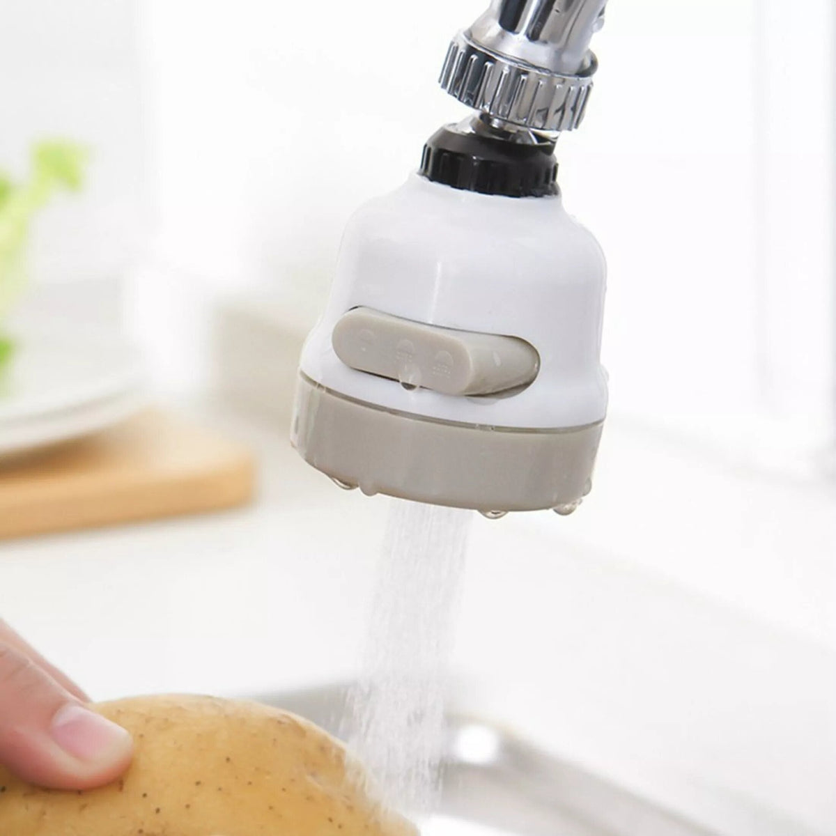 home & garden : 360° Kraankop Maak Afwassen Handiger Leer in van Pantino