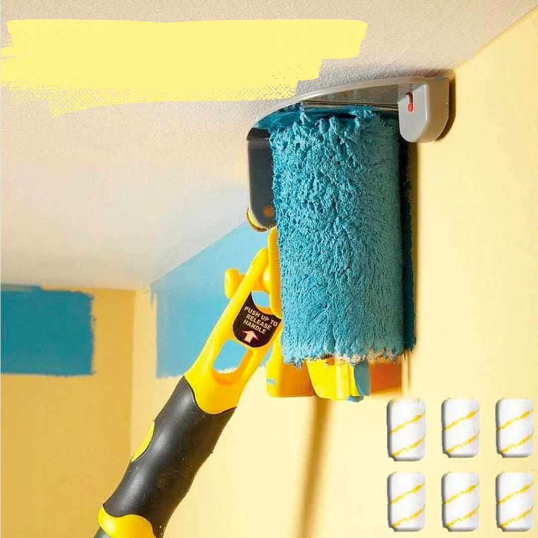 home & garden : PaintRolar - Gereedschap voor Muurschilderen Verfrollerborstel met Handvat in Met korte pool van Pantino