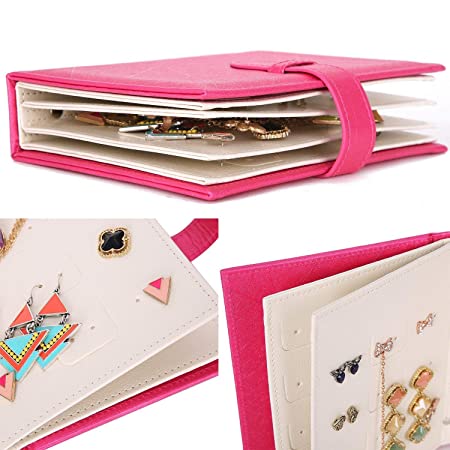 Jewelry Organizer : Juwelen Boek Organisator - Zwart in van Pantino