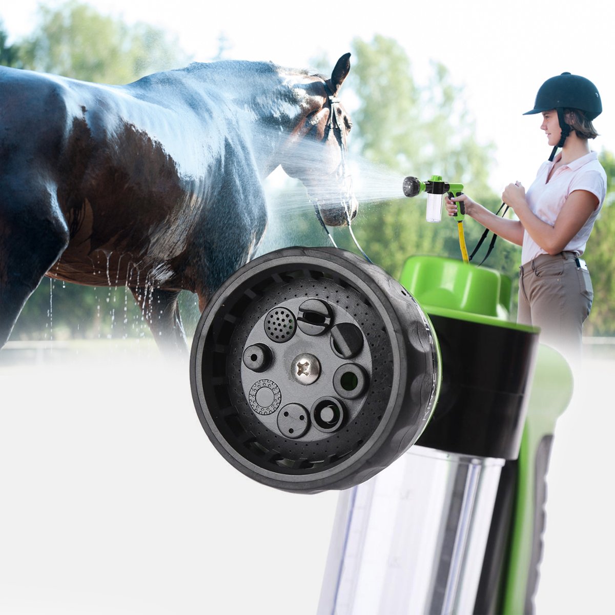 pets : Nozoo Pony Jet - Was Je Paard als Nooit Tevoren - Groen in van Pantino