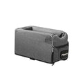 Seggiolino auto portatile per animali domestici - Grigio