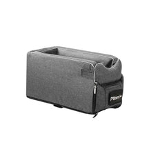 pets : Draagbaar Huisdier Autostoeltje - Grijs in Grijs 42x20x22cm van Pantino