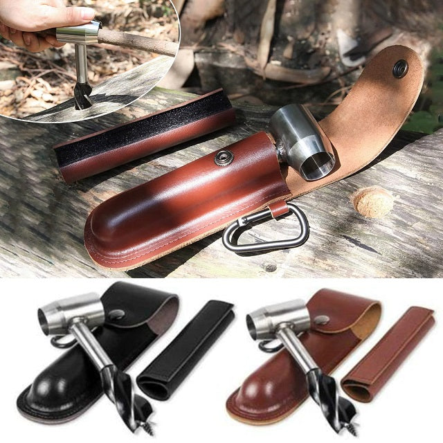 outdoor equipment : Bushcraft Handboor - Bruin in van Pantino