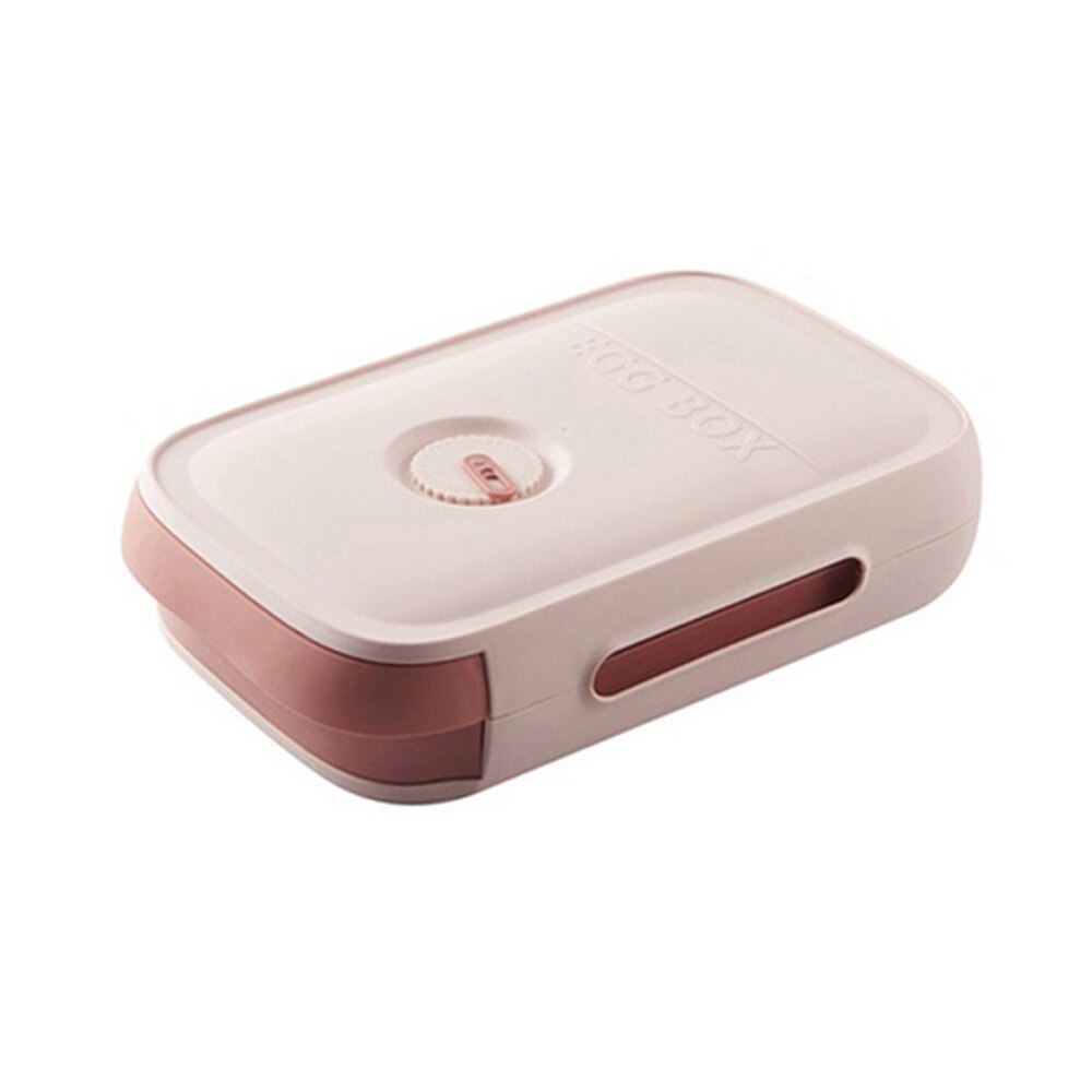 home & garden : Eier Organizer voor keuken, automatische rollende eierhouder in diepblauw kunststof in Roze 1+1 GRATIS van Pantino