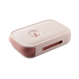 home & garden : Eier Organizer voor keuken, automatische rollende eierhouder in diepblauw kunststof in Roze 1+1 GRATIS van Pantinoshop