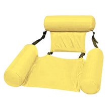 outdoor equipment : Drijvende Lounge Stoel - Donkerblauw in Geel van Pantino