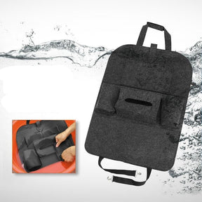 Car Seat Organizer : Auto Achterbank Opbergzak Organisator - Donker Grijs in van Pantino