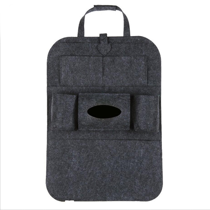 Car Seat Organizer : Auto Achterbank Opbergzak Organisator - Donker Grijs in van Pantino
