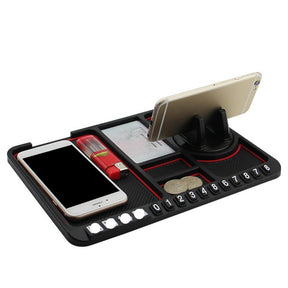 Phone Holder Mat : Anti-Slip Telefoonhouder Mat - Rood in van Pantino