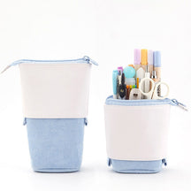 Pencil Case : Up Etui voor Potloden - Blauw in Blauw van Pantino