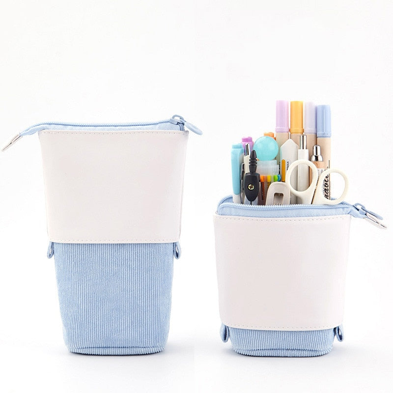 Pencil Case : Up Etui voor Potloden - Blauw in Blauw van Pantino