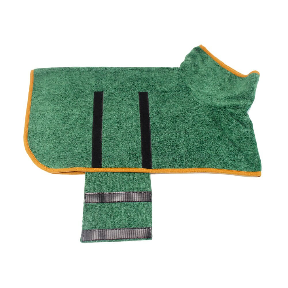 pets : Pet Badjas Microvezel - Groen in van Pantino