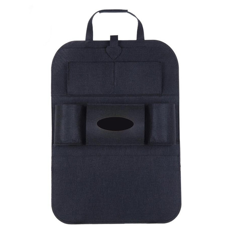 Car Seat Organizer : Auto Achterbank Opbergzak Organisator - Donker Grijs in van Pantino