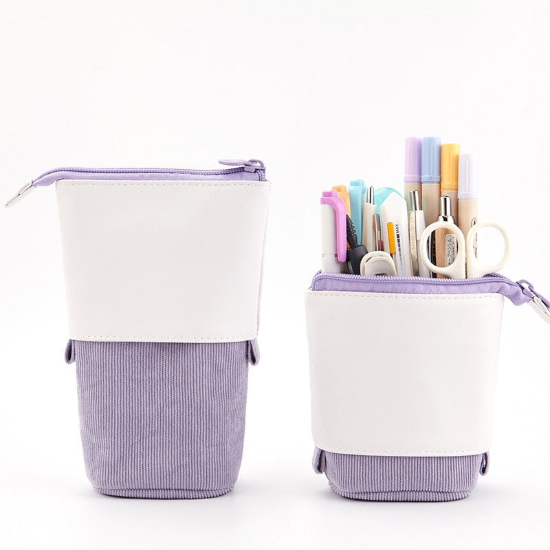 Pencil Case : Up Etui voor Potloden - Blauw in Paars van Pantino