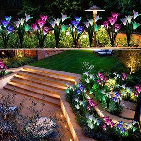 outdoor equipment : Lelie Zonne-Tuinpaal Licht - Paars in van Pantino