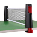 Plasă retractabilă pentru tenis de masă - negru