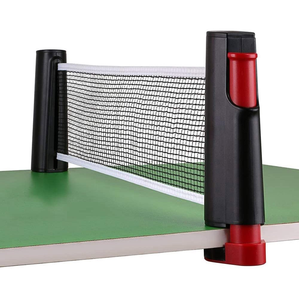 outdoor equipment : Intrekbaar Tafeltennis Net - Zwart in Zwart van Pantino