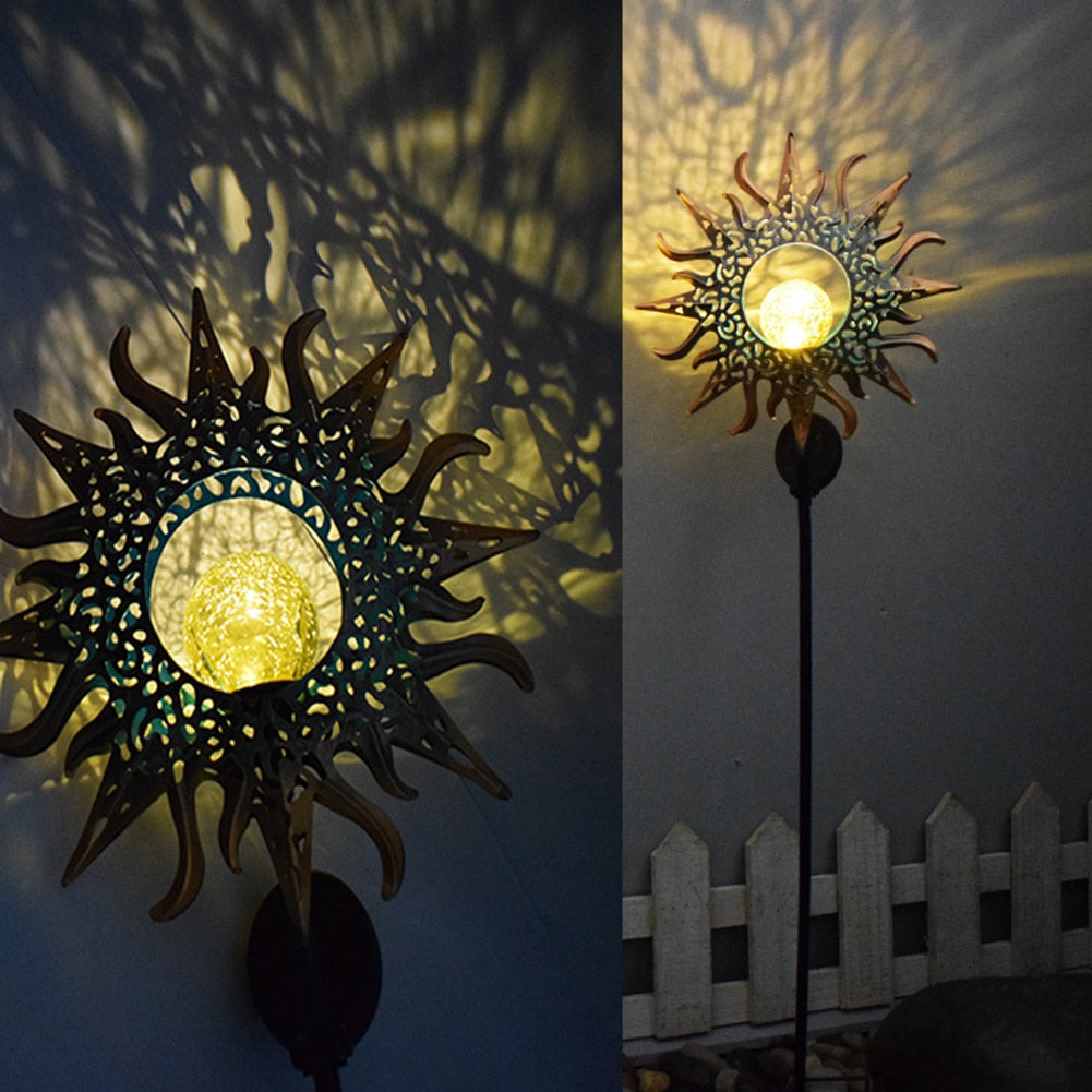 outdoor equipment : Retro Buiten Tuinlamp Zon in van Pantino