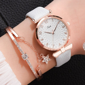 watches : Horloge met Magnetische Band Dames Goud in Sky - Leren band van Pantino
