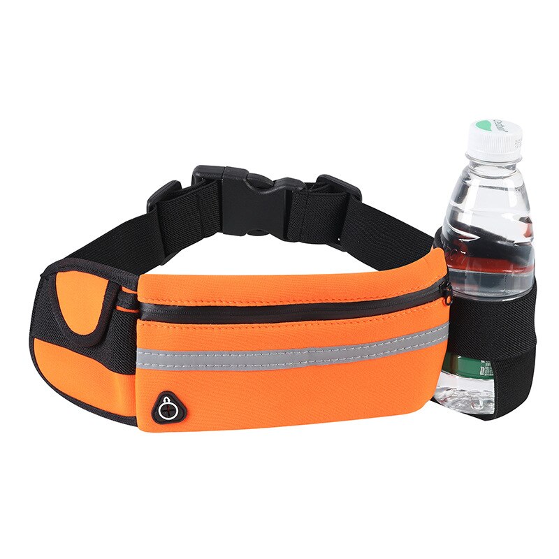 bags : Flex Running Bag Waterdicht - Zwart in Oranje van Pantino