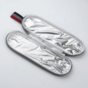 outdoor equipment : Herbruikbare Reisbestek Set - Goud in van Pantino