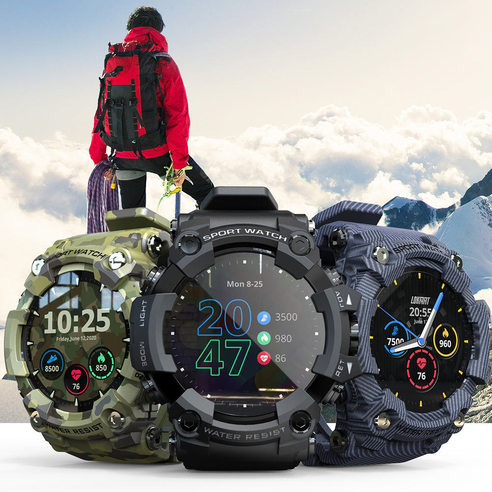 watches : Militair Smartwatch - Zwart in van Pantino
