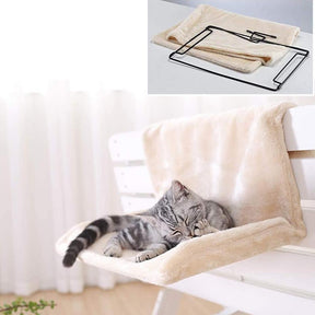 pets : Kat Radiator Hangmat Polyester - Zwart in van Pantino