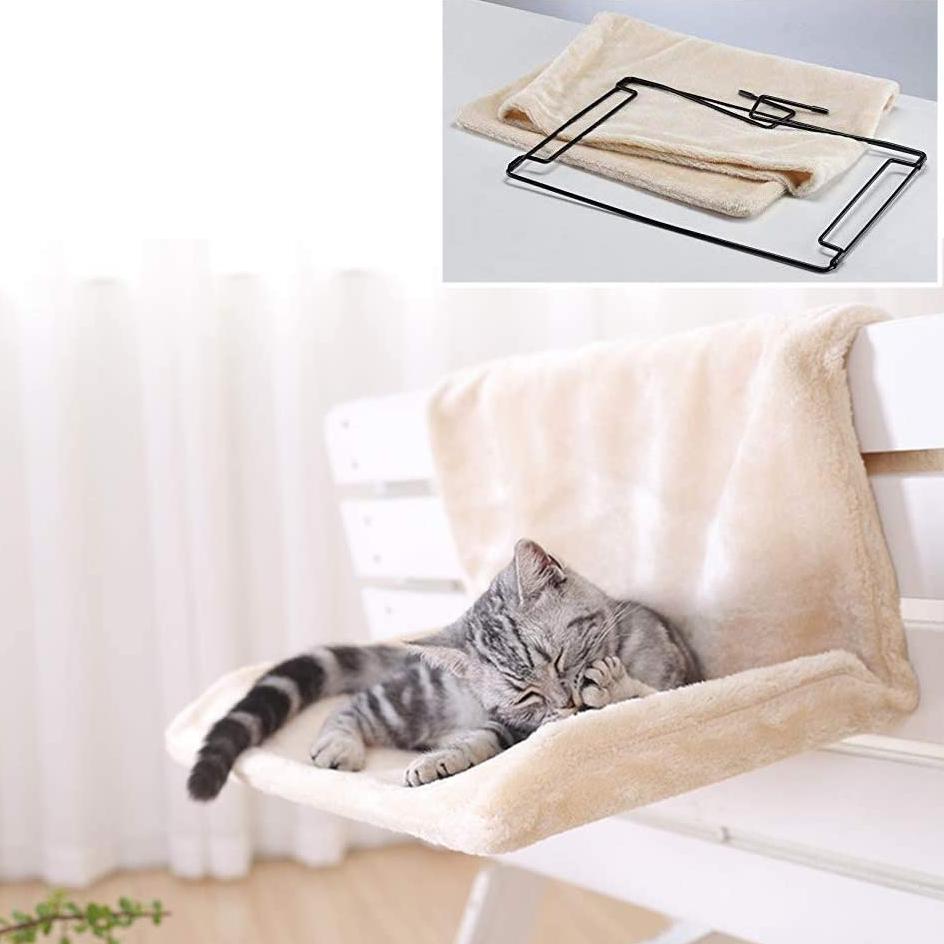 pets : Kat Radiator Hangmat Polyester - Zwart in van Pantino