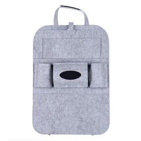Car Seat Organizer : Auto Achterbank Opbergzak Organisator - Donker Grijs in van Pantino